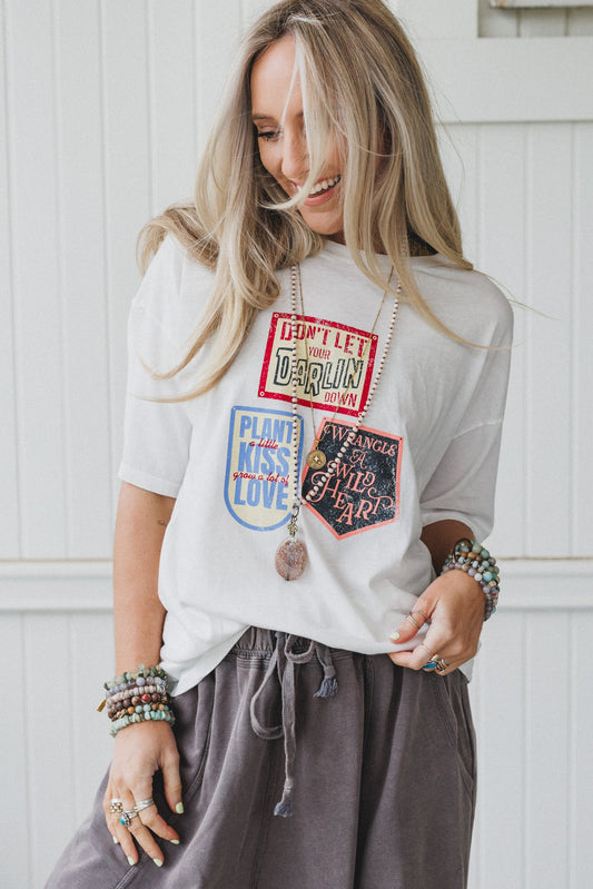 Western Wisdom Graphic Tee - Ivory
