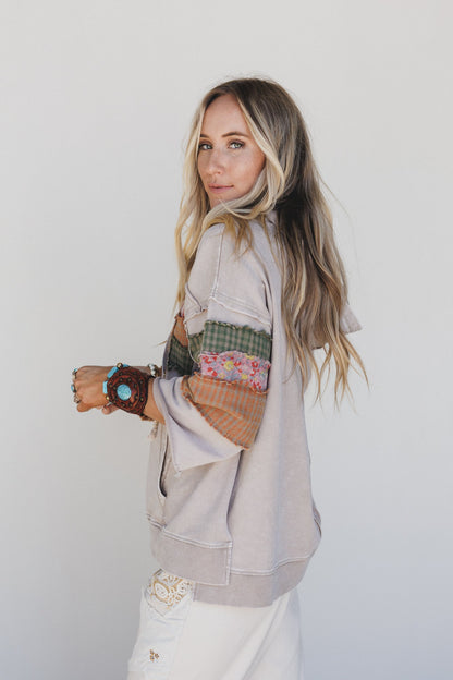 Wanderwest Hoodie Pullover - Taupe