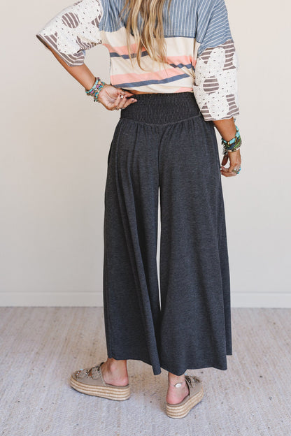 The Nest My Time Pants - Heather Charcoal