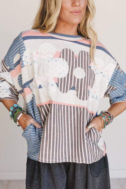 Moodflower Top - Blue