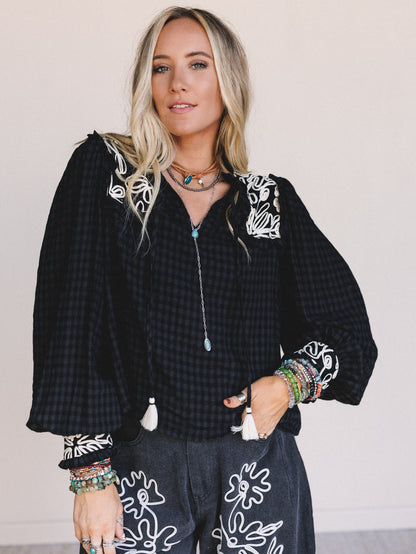 Whisper Lane Top - Black