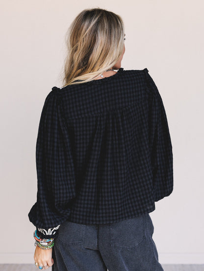 Whisper Lane Top - Black
