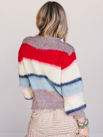Rhythm Line Sweater - Multi