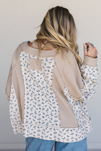 Pick Of The Patch Top - Beige