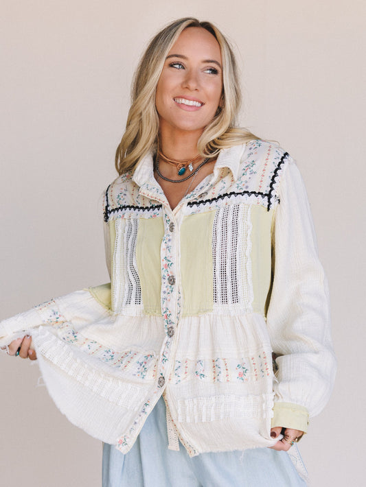 Cool Revival Top - Cream