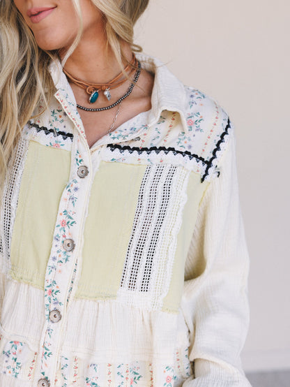 Cool Revival Top - Cream