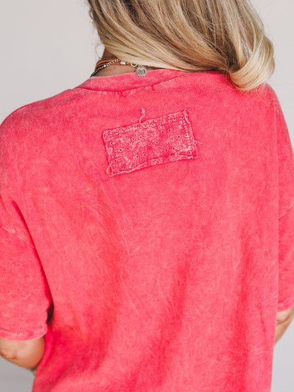 Driftwood Bow Top - Orange