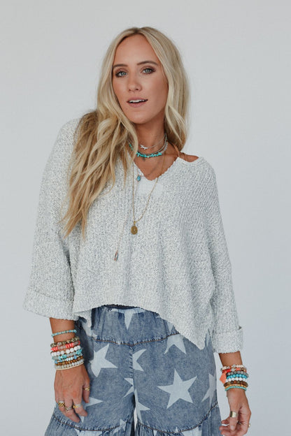 Nia Top - Heather Gray