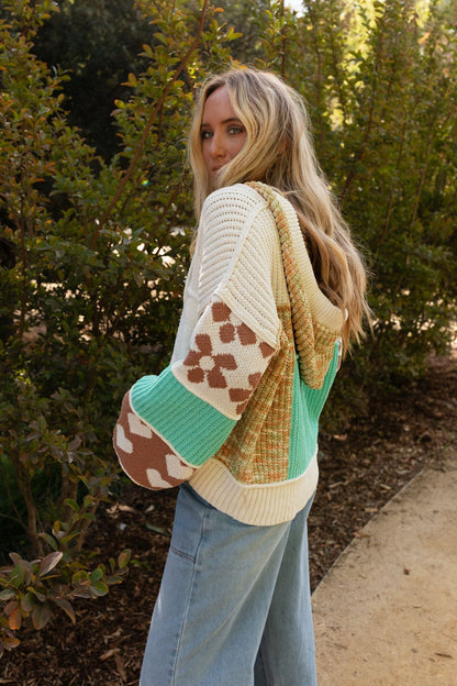 Shes A Wildflower Cardigan - Multi