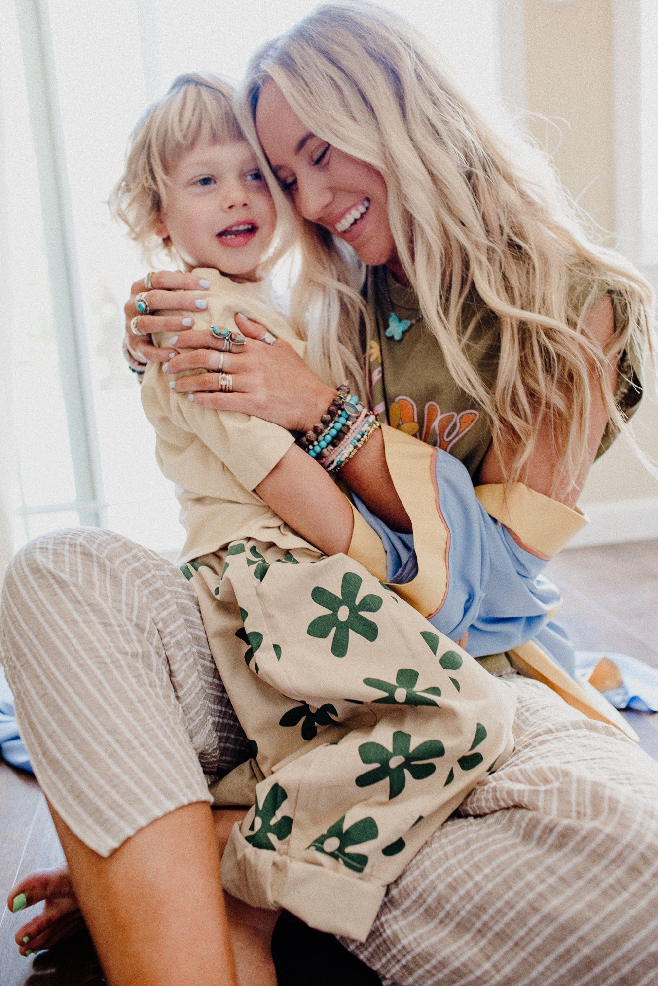 The Nest Soul Spark Wide Leg Pants - Natural