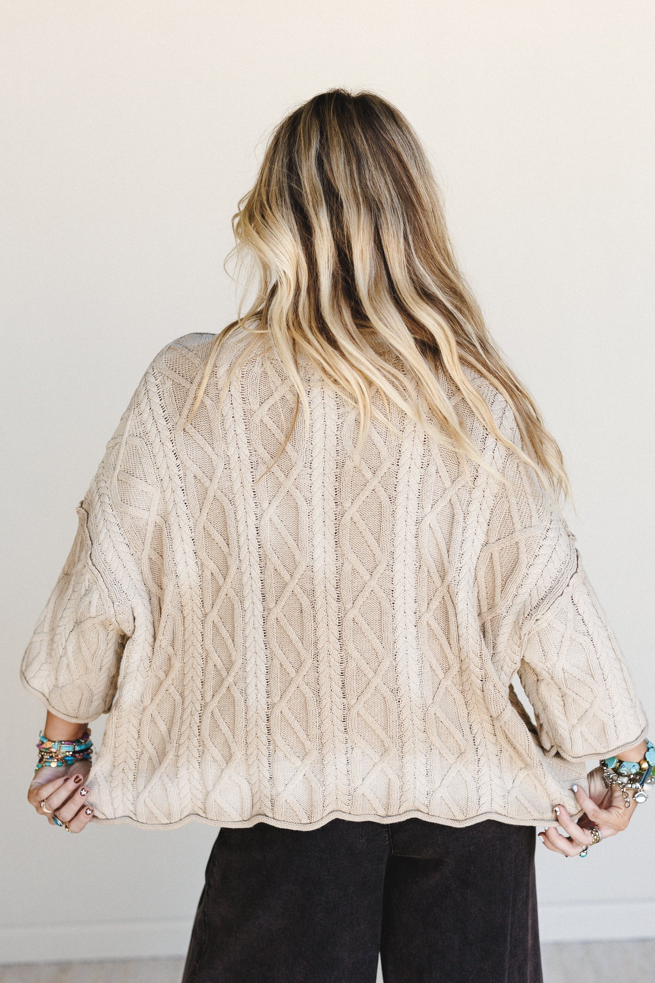 Francis Sweater Top - Camel