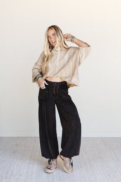 Francis Sweater Top - Camel