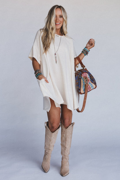The Nest Meadowlight Tunic Dress - Cream