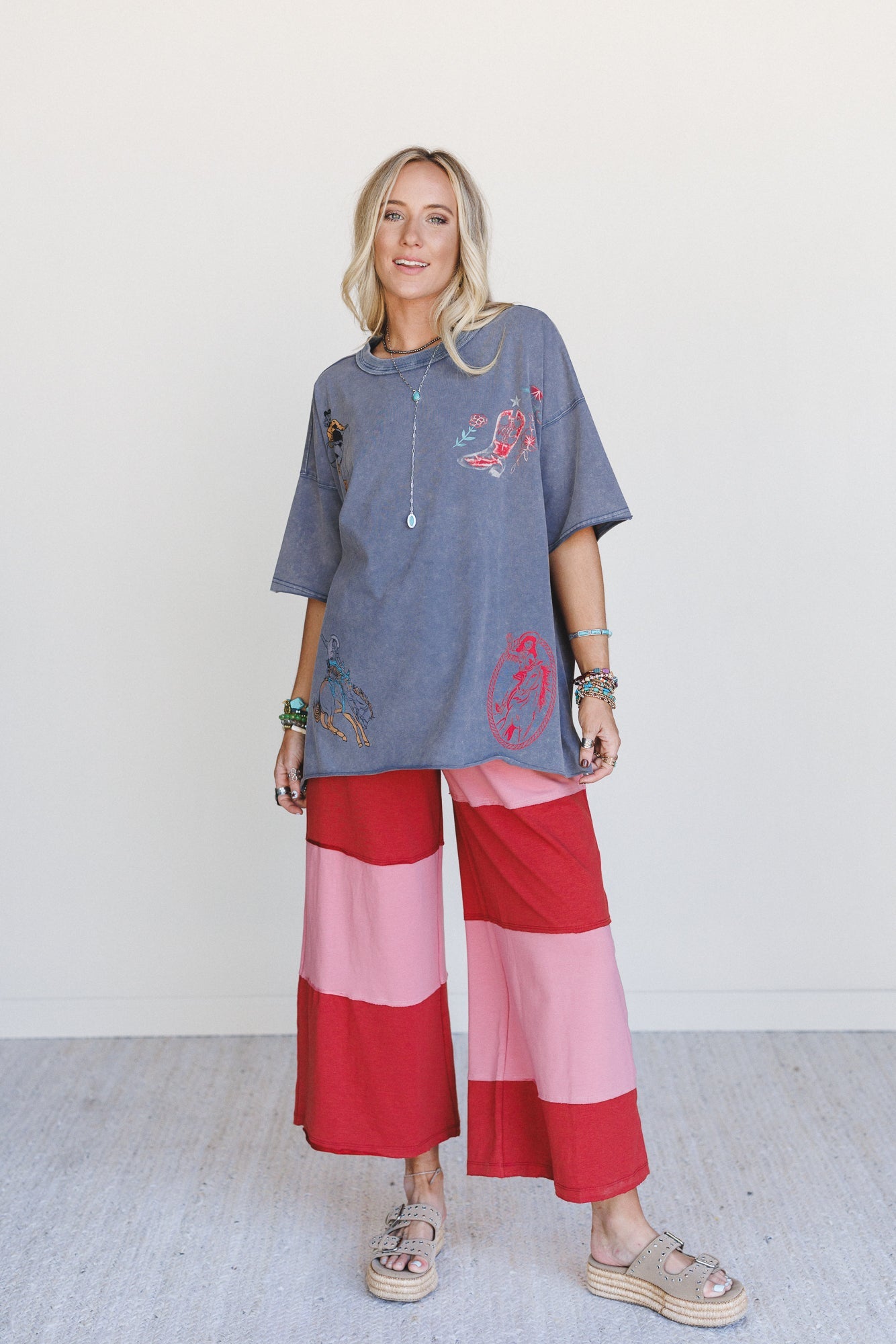 The Nest Coastline Cool Pants - Brick