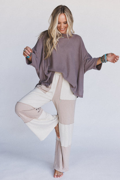 Go Your Way Wide Leg Pants - Natural