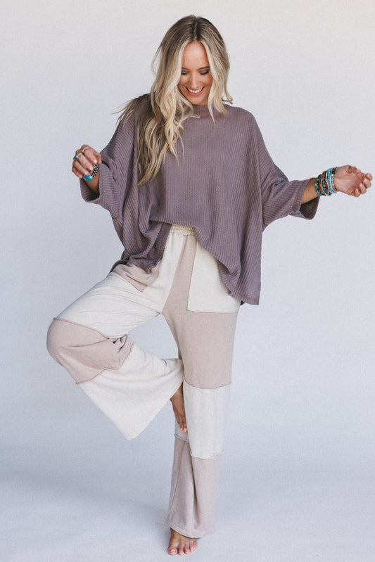 Go Your Way Wide Leg Pants - Natural