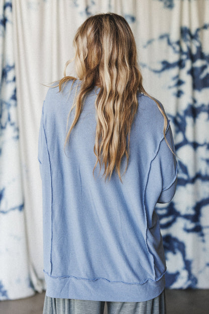 The Nest Sunset Dreamer Top - Denim