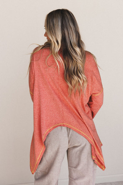 The Nest Soft Intentions Top - Rust