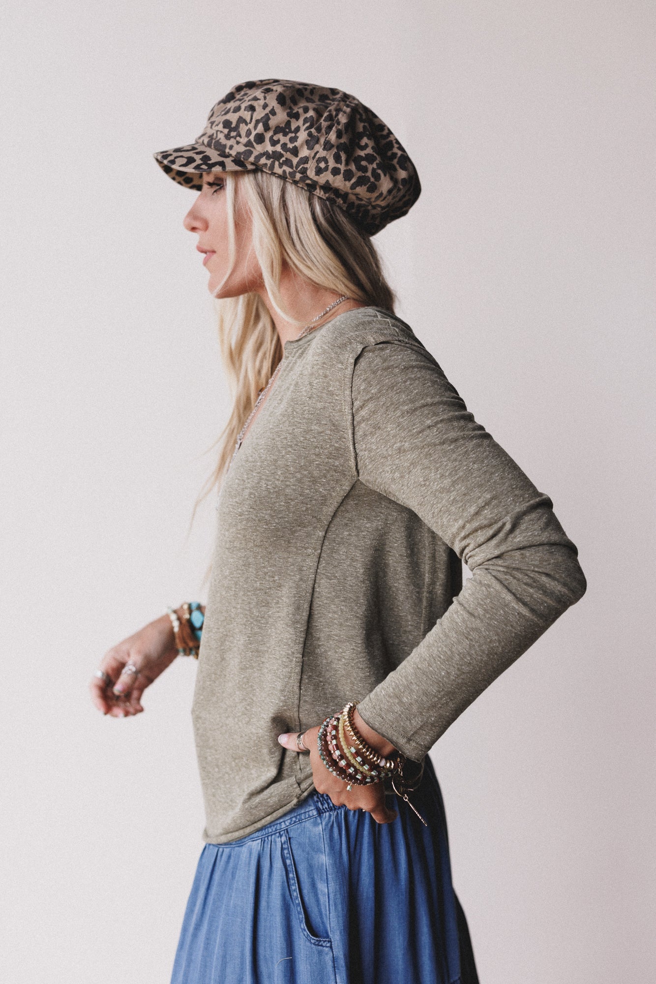 The Nest Love Bound Top - Olive