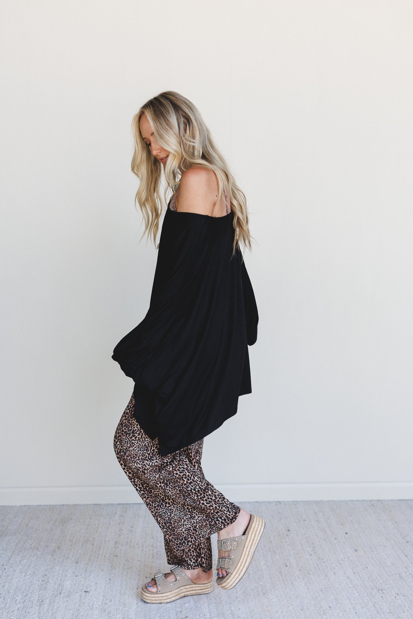 The Nest Ever Easy Top - Black