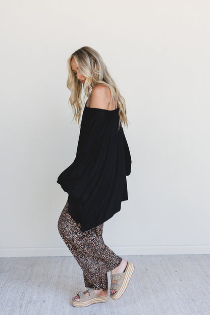 The Nest Ever Easy Top - Black