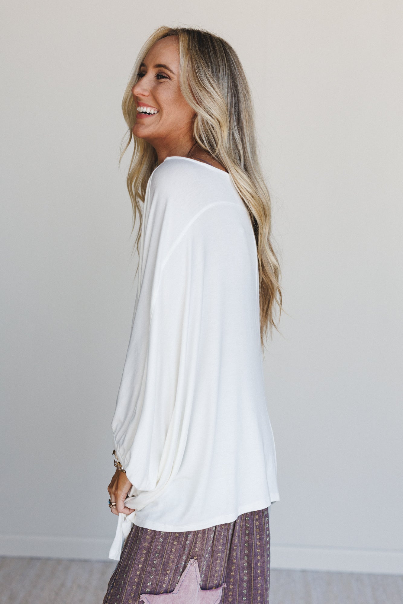 The Nest Ever Easy Top - Off White