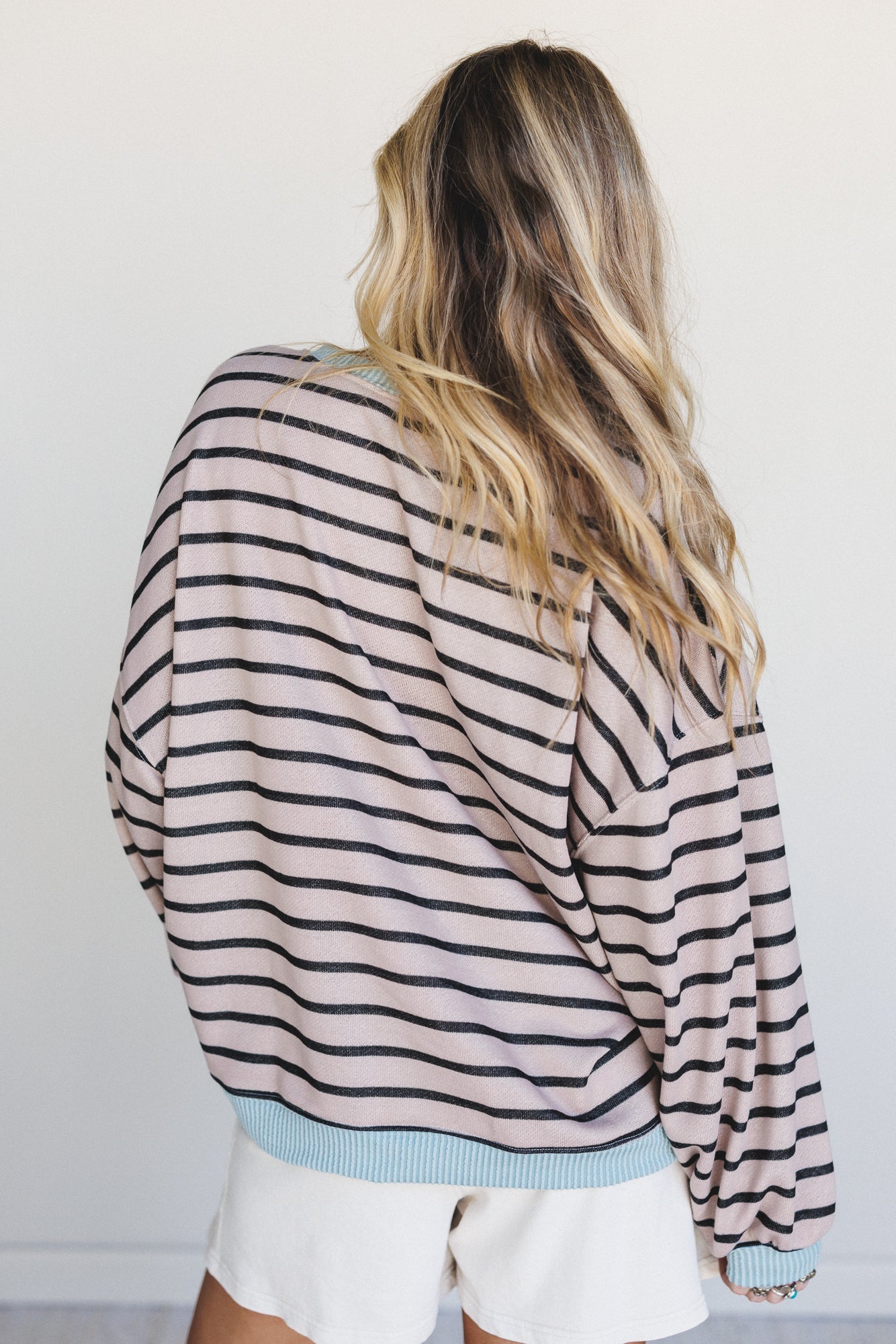 The Nest Coastal Dreaming Top - Mocha Sky