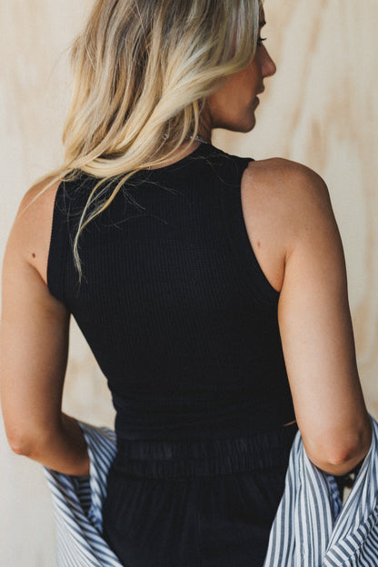 Top Pick Seamless Tank Top - Black