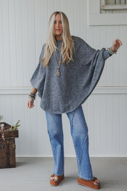The Nest Gwyneth Sweater - Charcoal
