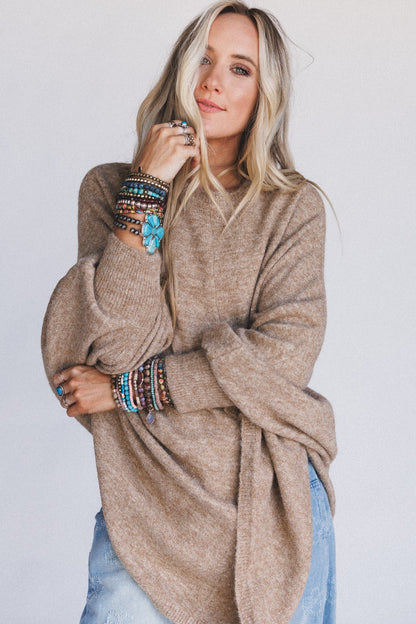 The Nest Gwyneth Sweater - Mocha
