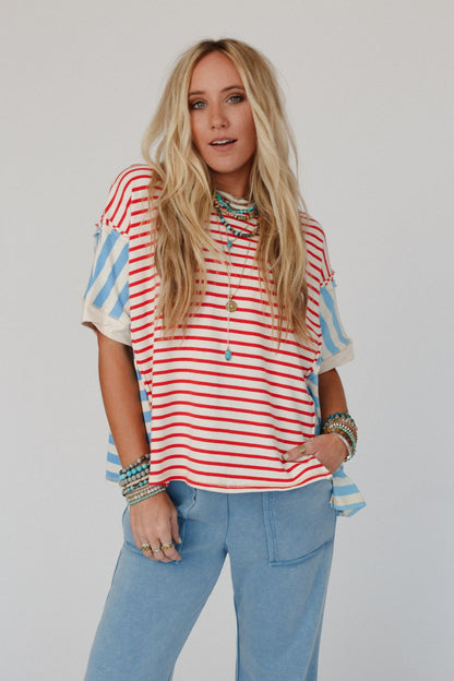 Street Sleek High Low Top - Multi
