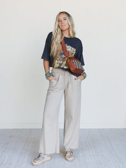 Drifted Off Pants - Ash Mocha