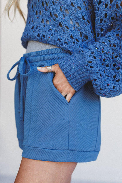 One With It Shorts - Blue