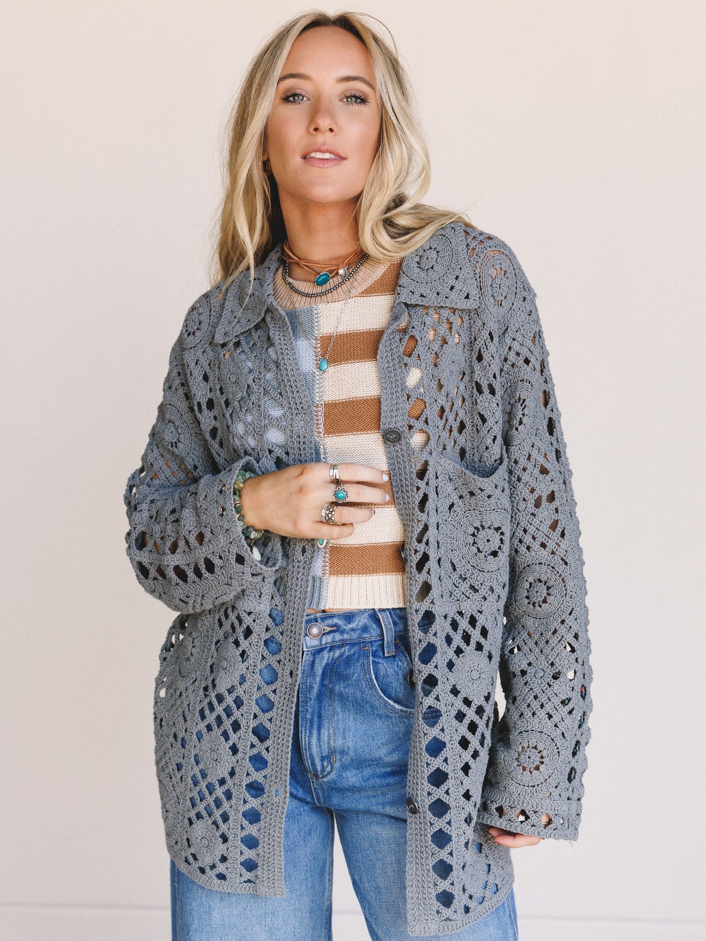 Easy Rider 3 Piece Bundle - Beige Multi