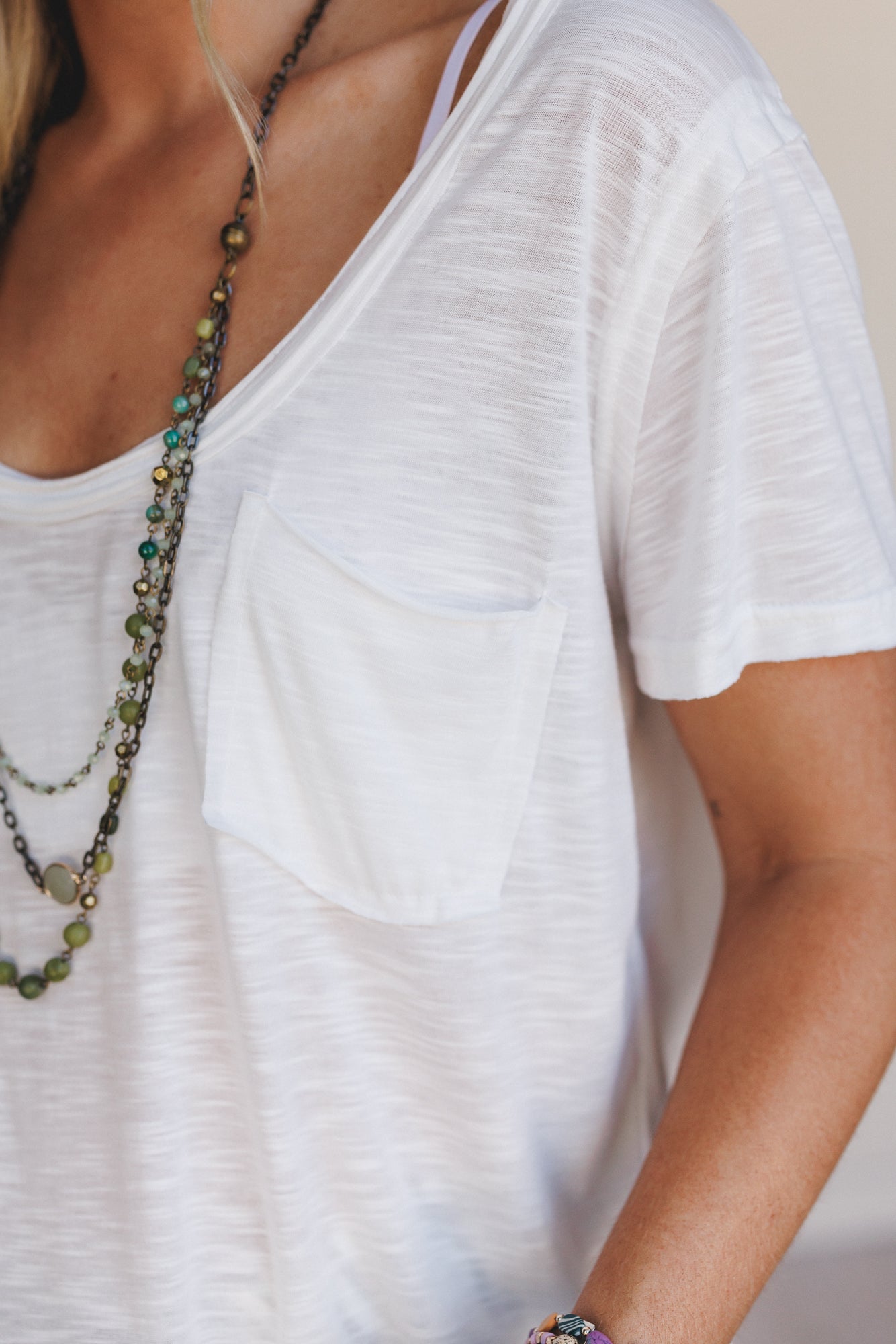 Right On Tee Shirt - Off White