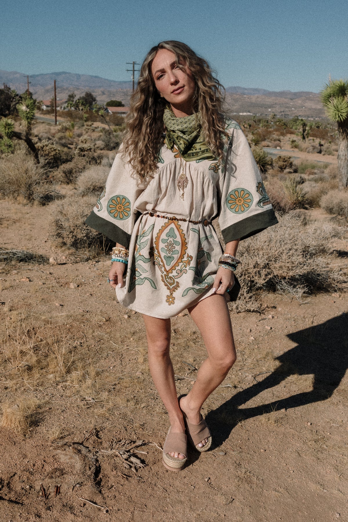 Sole Drift Scarf - Olive