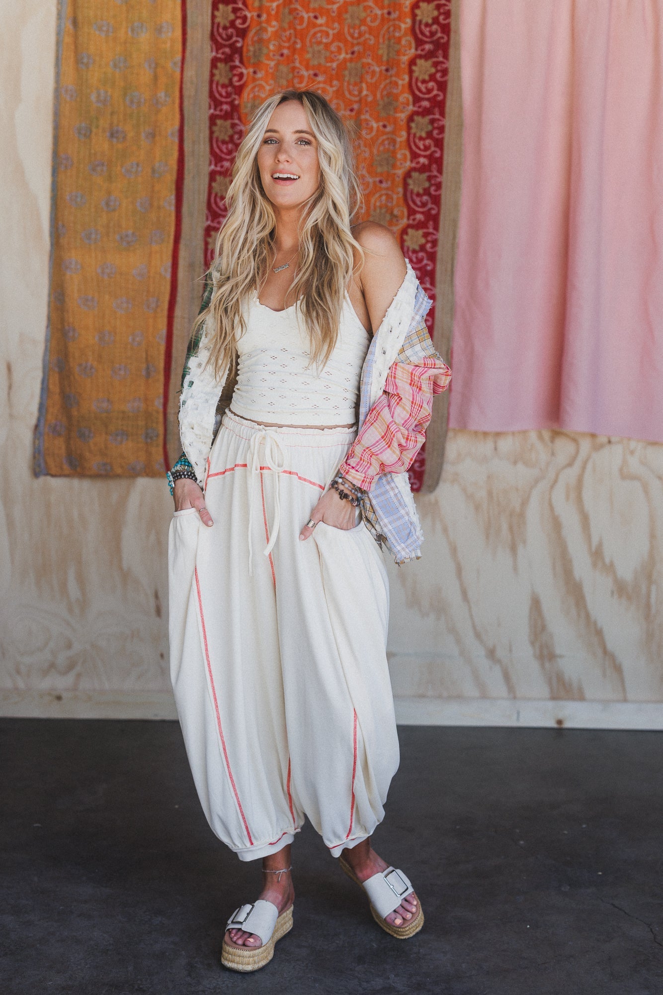 Jasmine Pants - Natural