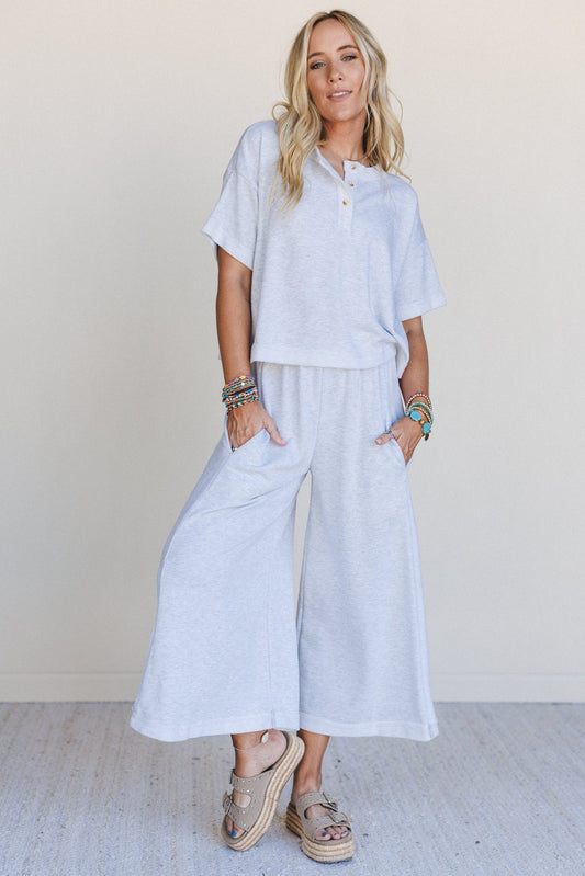 Lina Set - Heather Grey