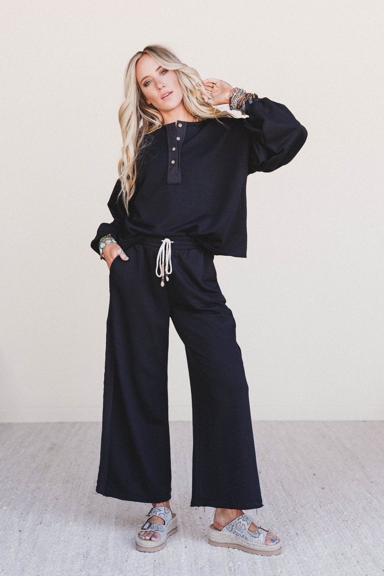 The Nest Laid Back Love Pants - Black