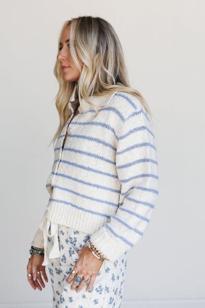 Juniper Muse Sweater - Blue