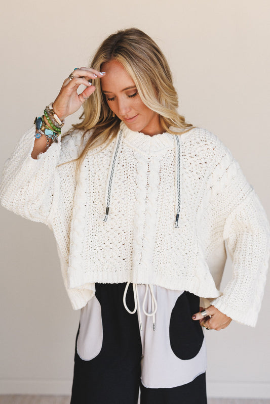 River Tangle Sweater - Cream