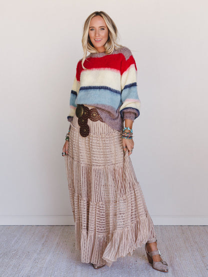 Rhythm Line Sweater - Multi