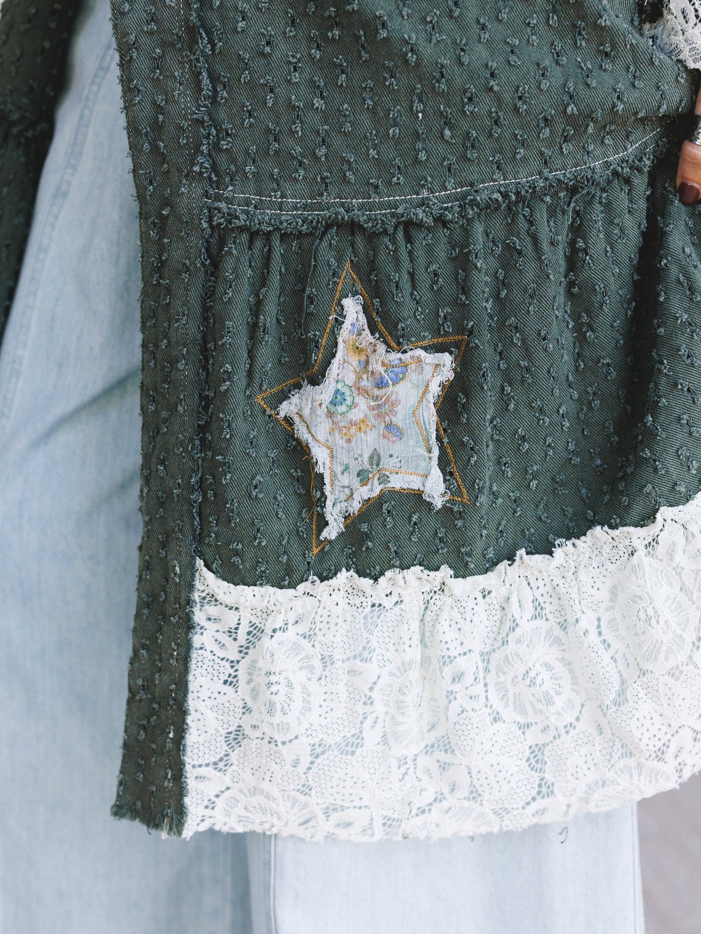 Peace Run Jacket - Olive