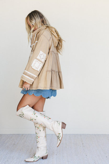 Sweet Energy Shacket - Mocha