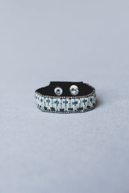 Velvet Halo Bracelet - Black