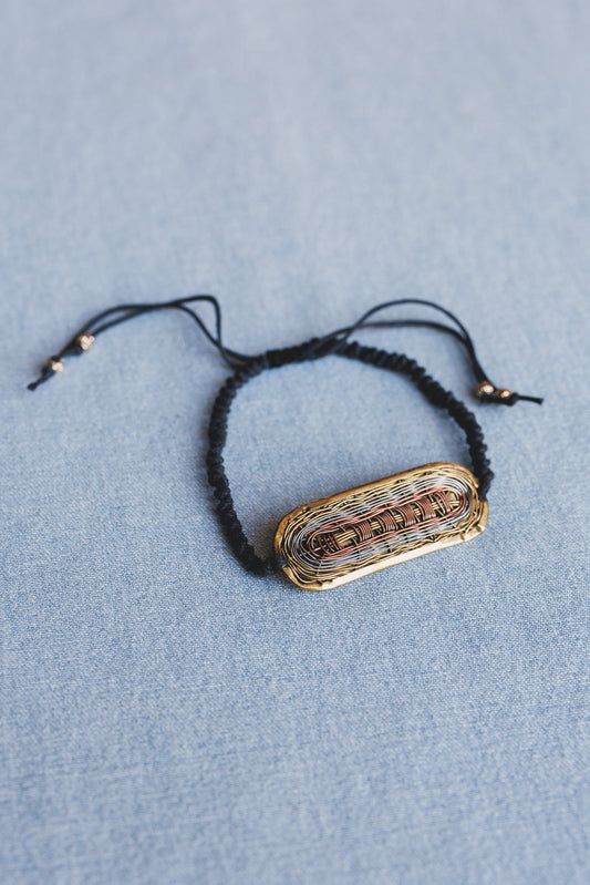 Lucky Drift Cord Bracelet - Gold