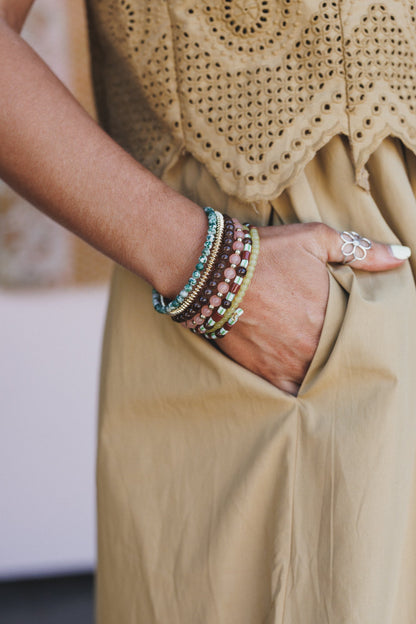 Zyra Bracelet - Red Multi