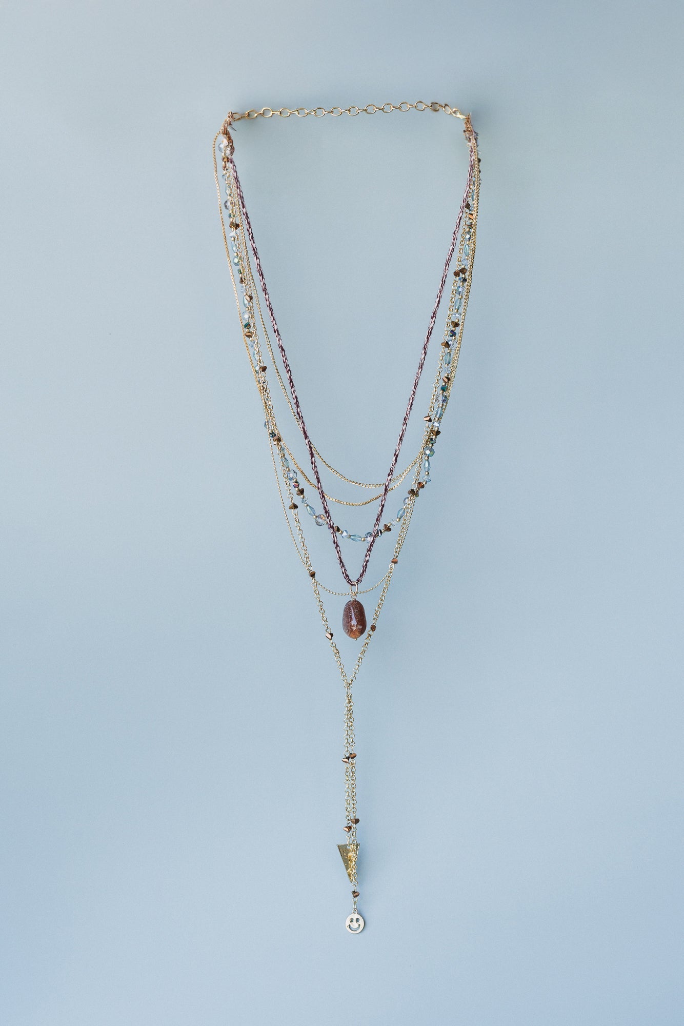 Saturn Layered Necklace - Gold