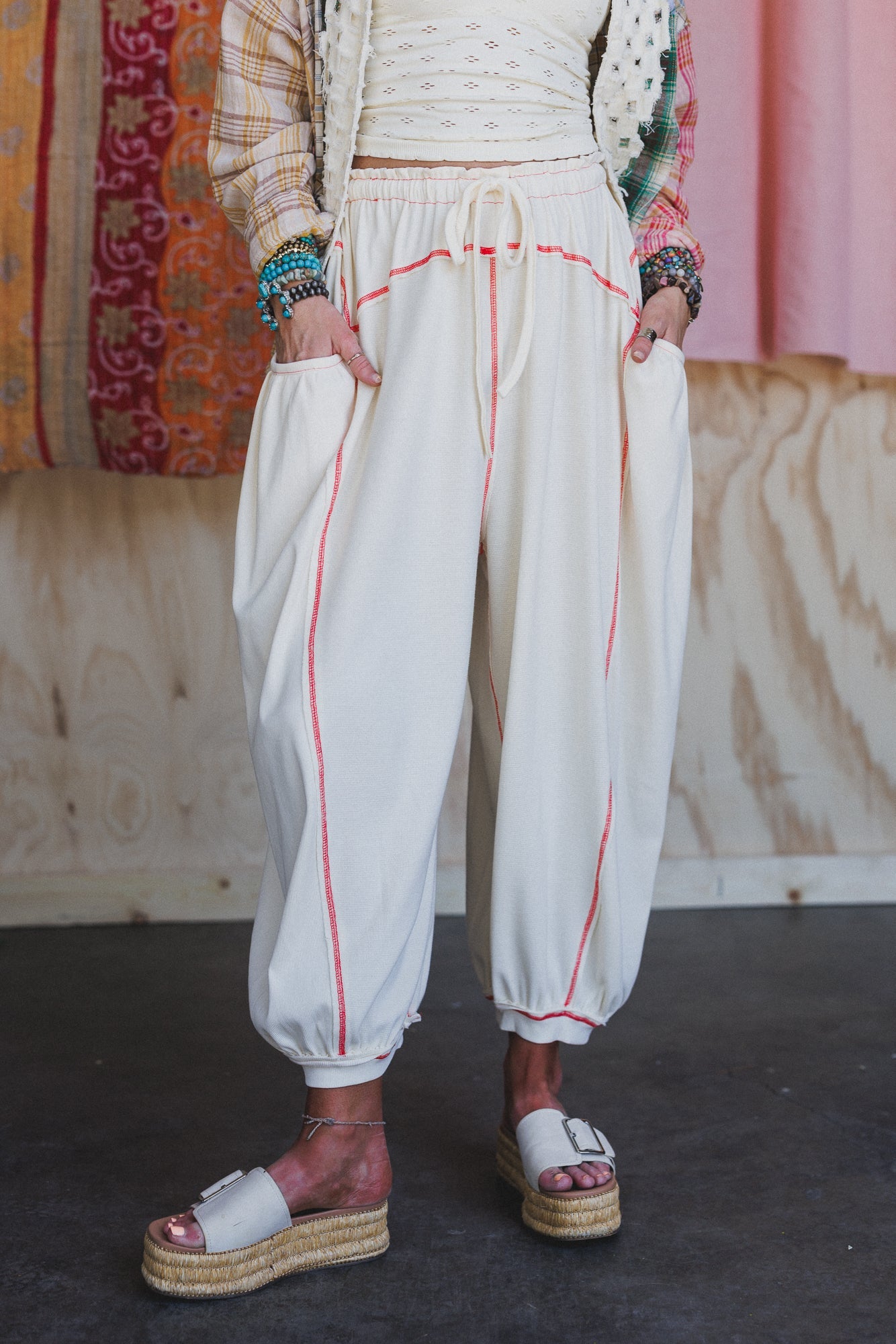 Jasmine Pants - Natural