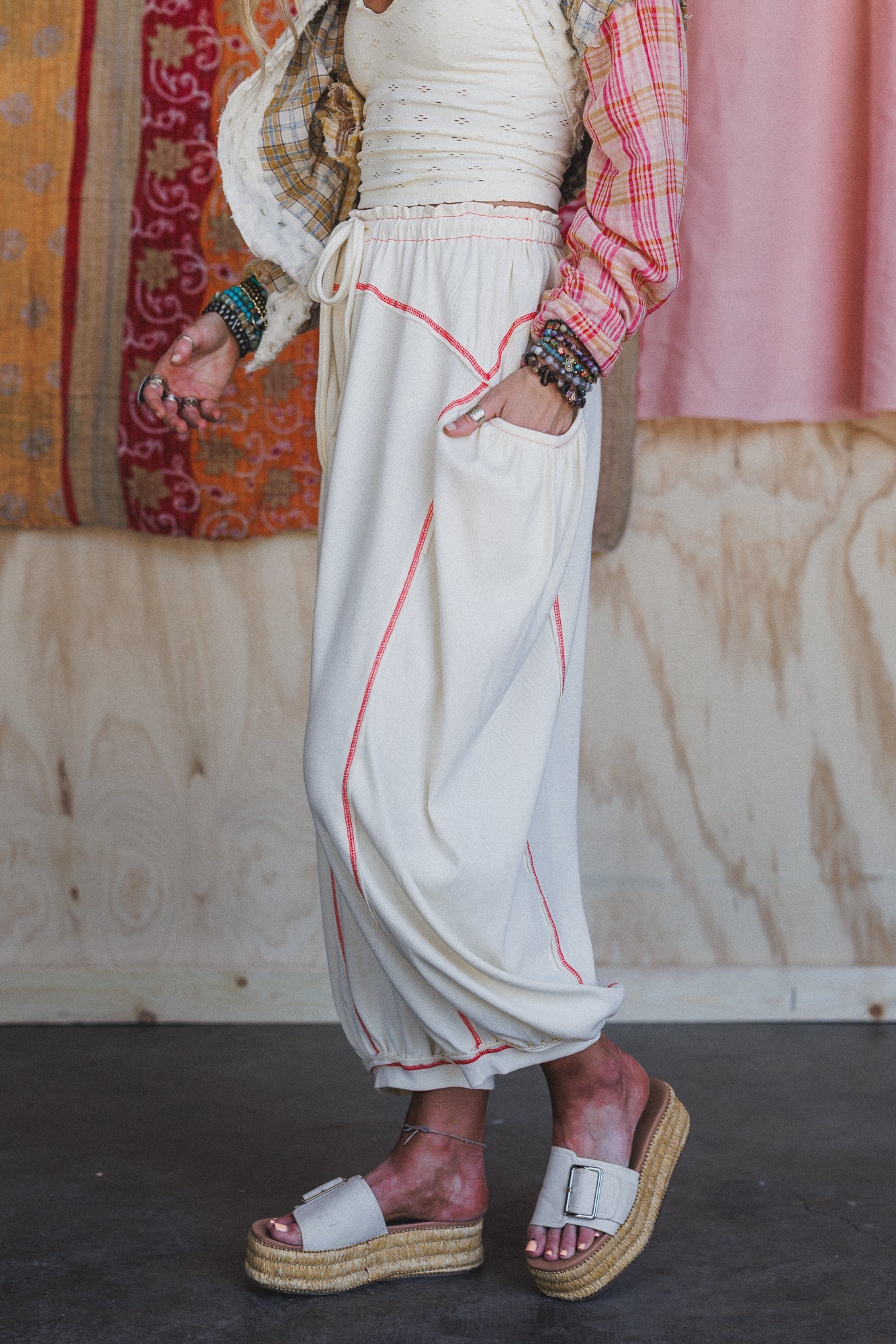 Jasmine Pants - Natural